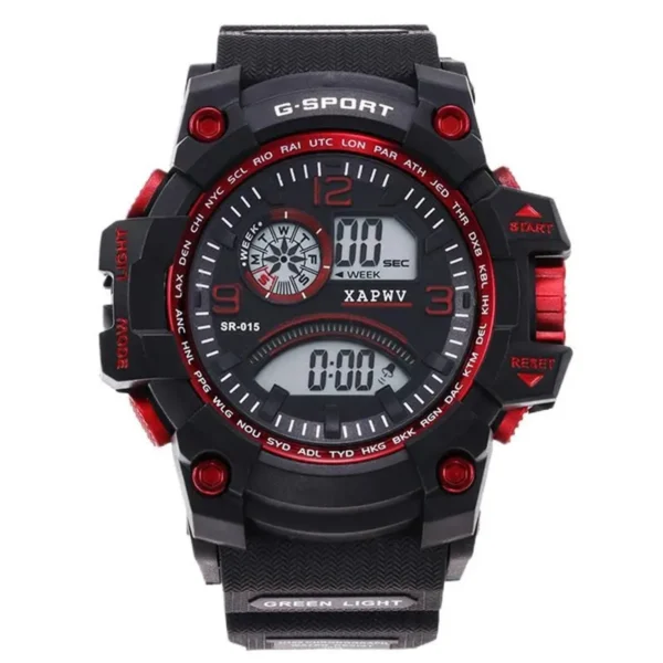 Military Men's Digital Sports Watch For Men Waterproof with LED Back light Watch for Men watch for boys